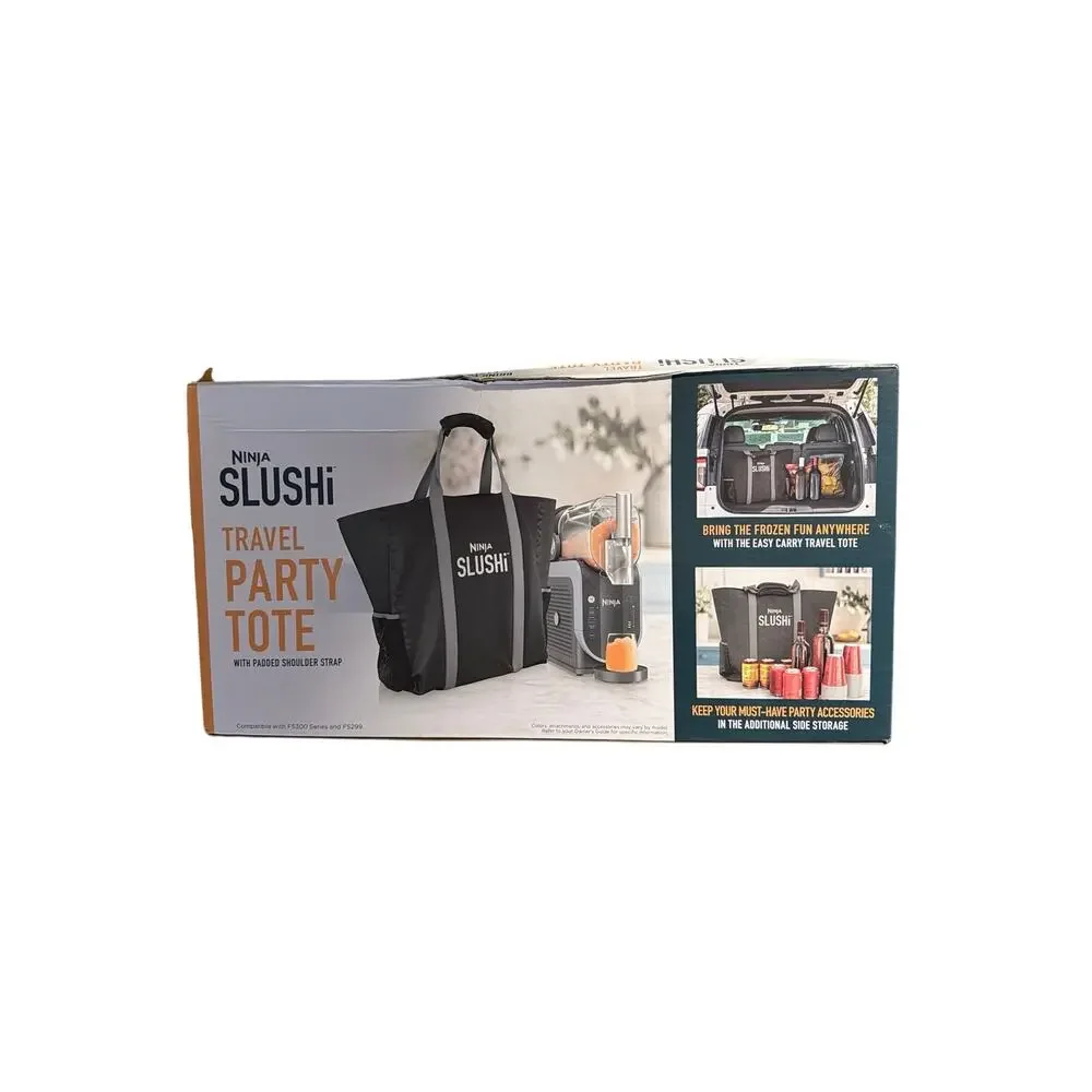 New Ninja SLUSHi Travel Party Tote Black Bag
